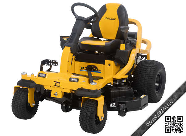 CUB CADET XZ6 S127 - TRATTORINO RASAERBA SCARICO LATERALE/MULCHING  RAGGIO ZERO A VOLANTE