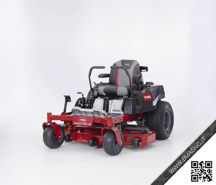 TORO TIMECUTTER HD XS4850 - TOSAERBA RAGGIO ZERO A LEVE AMMORTIZZATO