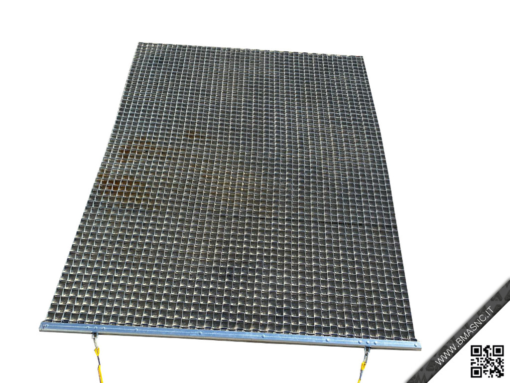RETE TIPO KEYSTONE PESANTE IN ACCIAIO INOX AISI 304- RETE LIVELLATRICE 180x180 CM